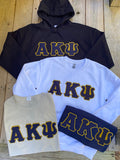Alpha Kappa Psi - Stitched Letter Apparel