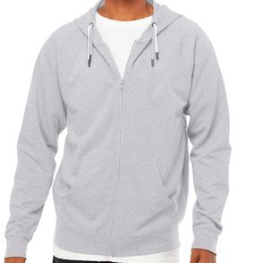Independent Trading Co. Icon Lightweight Loopback Terry Full-Zip Hoodie
