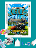 Jacksonville NFL Skyline Diamond Painting