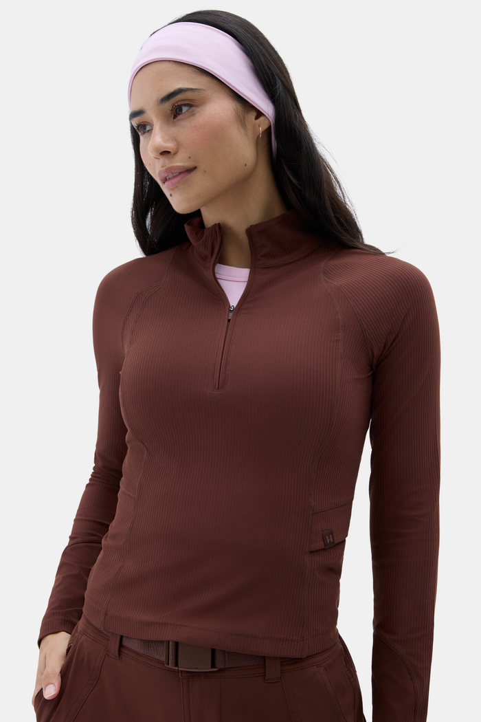 Julie Quarter Zip Top