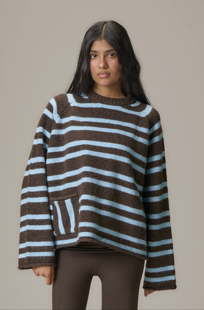 Jumble Stripe Knit Jumper