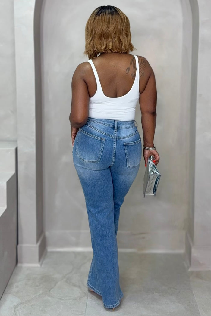 Katrina “Shine On Me” Embellished Denim Jeans 4263