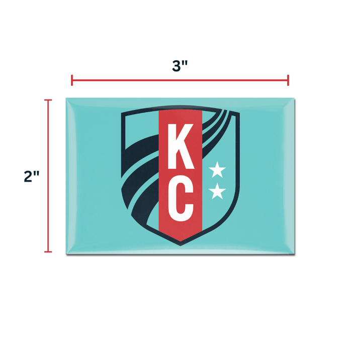 KC Current Primary Crest Magnet