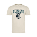 KC Current Unisex Comfy Heather Bone Tee