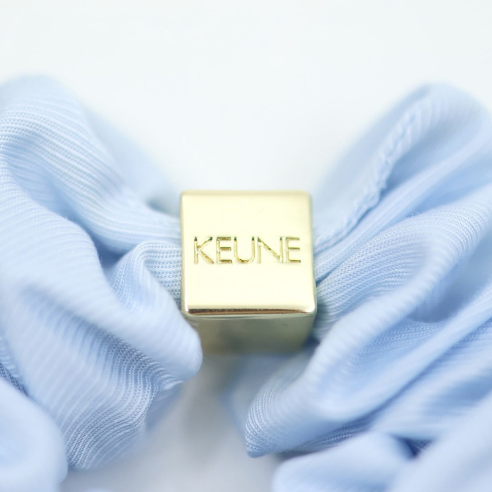 Keune blauwe Scrunchie bij Care For Hair