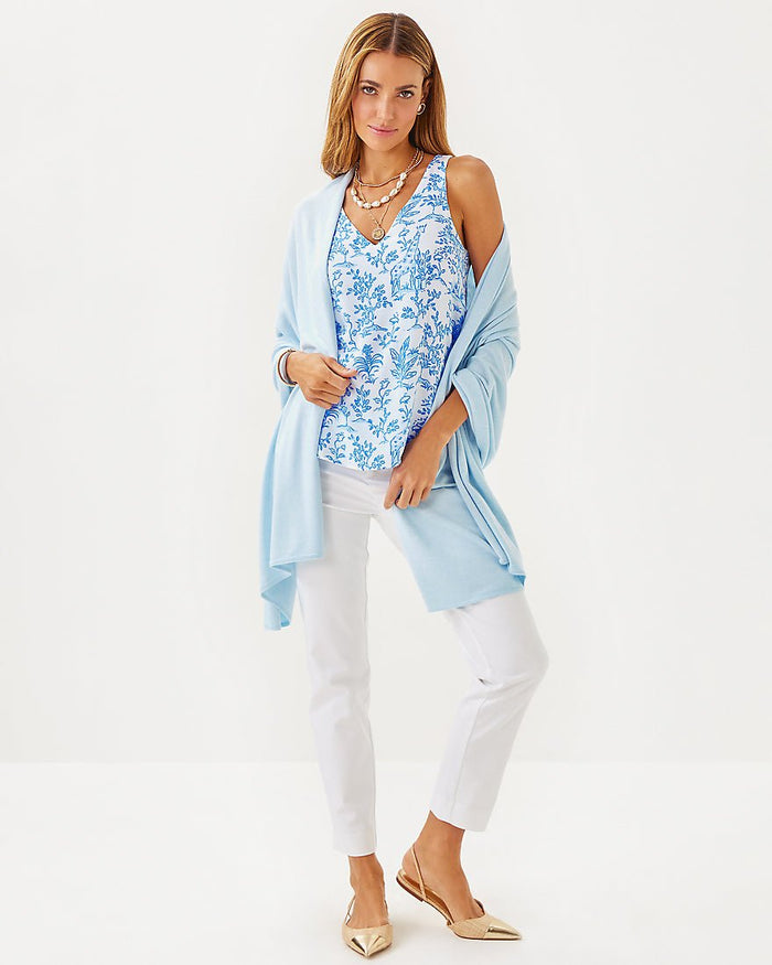 Lilly Pulitzer - Lanelle Wrap - Heathered Bluette