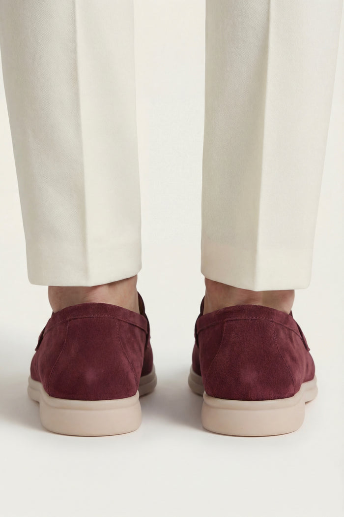 Leonis Buckle Loafer Burgundy Wine