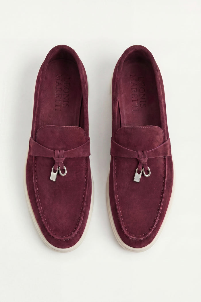 Leonis Buckle Loafer Burgundy Wine