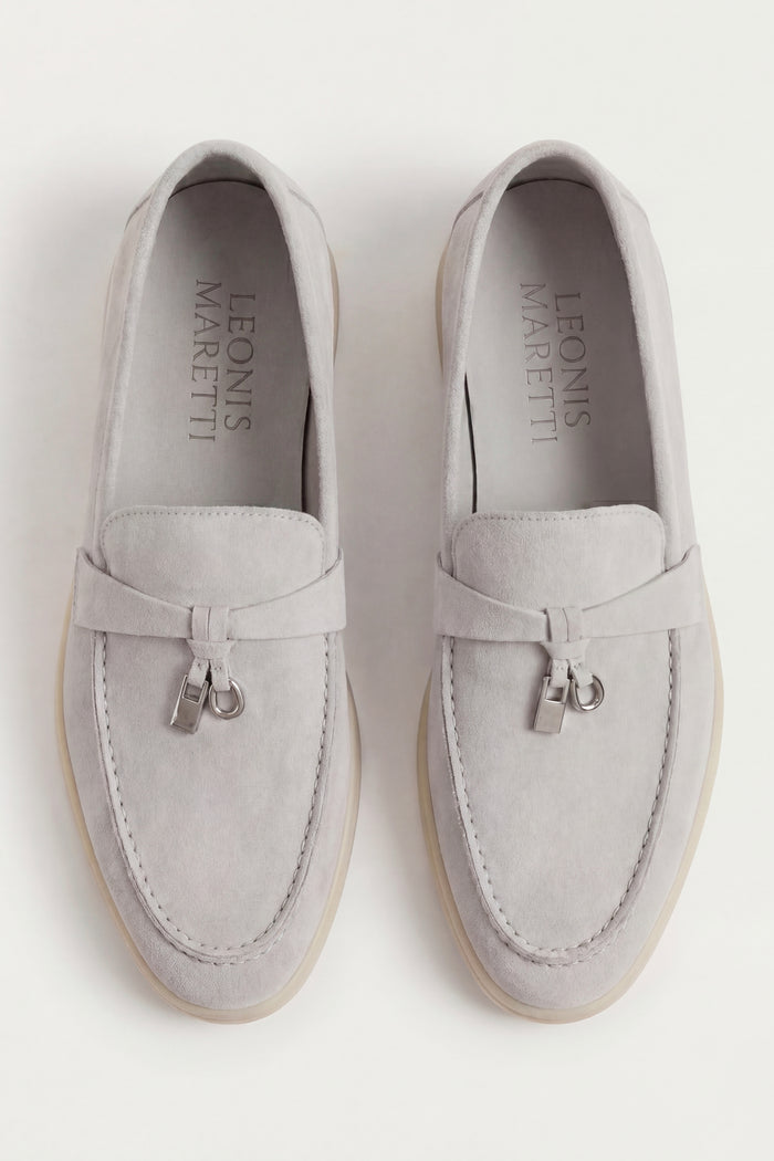 Leonis Buckle Loafer Ice Grey