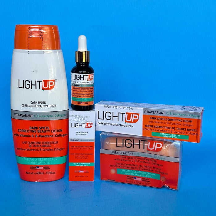Light up skin care set