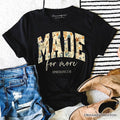 Made For More Ephesians 2:10 Floral Faithful Christians T-Shirt, Jesus Bible Verse Tee T-Shirts OrnamentallyYou Black XS