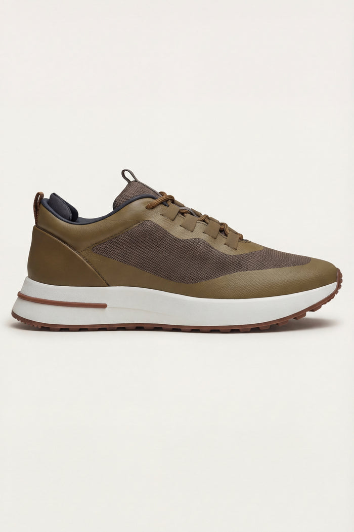 Maretti Sneaker Olive Brown