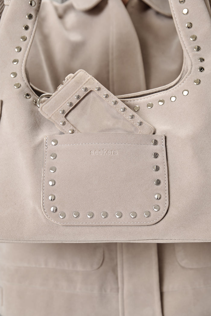 Martha Carryall Bag in Beige
