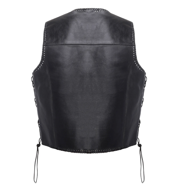 Men's Johnny Reb Capricorn Leather Vest