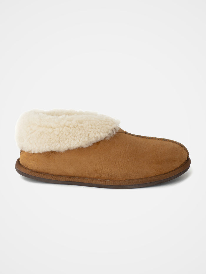 Men's Sheepskin Bootee Slippers