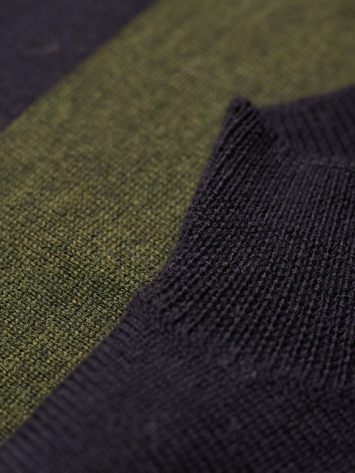 Merino Blend Striped Dress