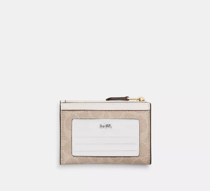 Mini Skinny Id Case In Signature Canvas