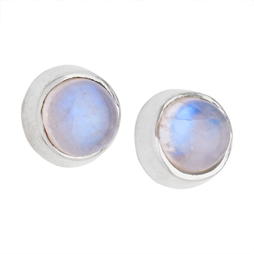 Moonstone Stud Earrings