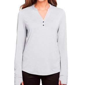 North End Ladies' JAQ Snap-Up Stretch Performance Pullover