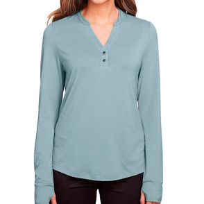 North End Ladies' JAQ Snap-Up Stretch Performance Pullover