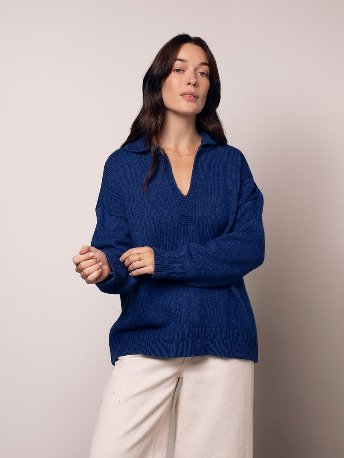 Organic Cotton Blend Smock Jumper