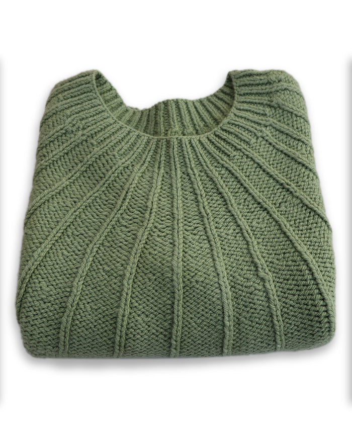 Organic Wool  |   Pullover - Mint - Mojopanda Organic  Store
