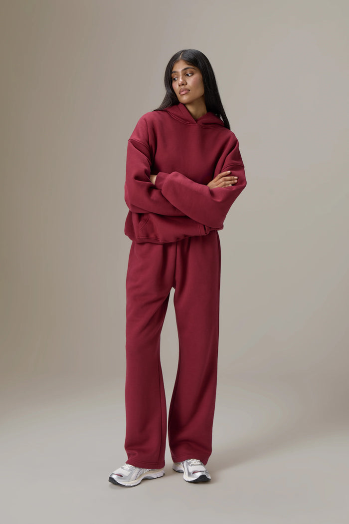 Petite Seekers Classic Hoodie in Burgundy
