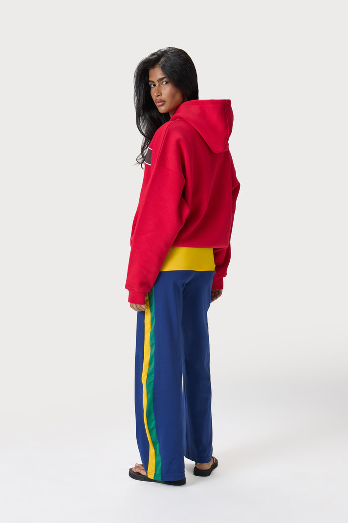Petite Seekers Speedway Hoodie in Red