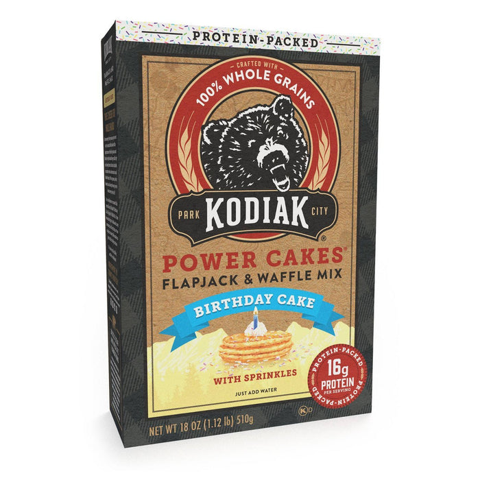 Kodiak Power Cakes Birthday Cake - 18 oz imagen 3 #sabor_Birthday Cake - 18 oz