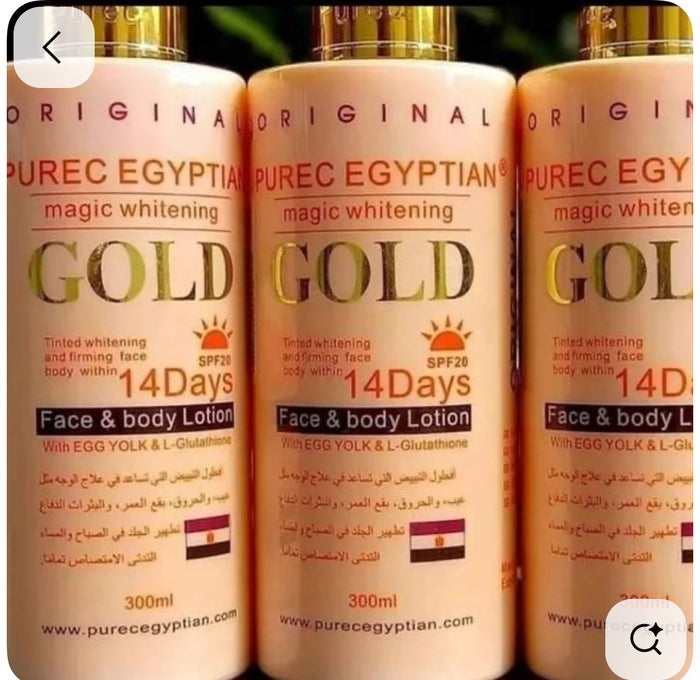 Purec Egyptian Magic Lotion & Serum – Nourishing Skin Care Set