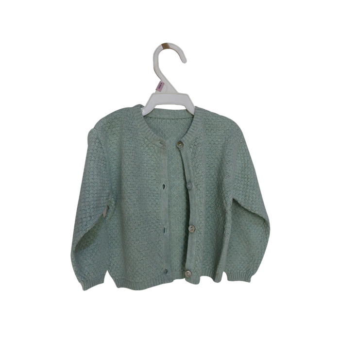 Sea-Green Angrakha Sweater for Baby I 100% Organic Cotton - Mojopanda Organic  Store