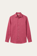 Silano Linen Shirt Pink