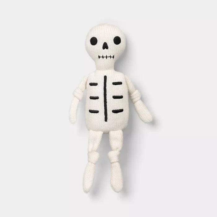 Skeleton Classic Halloween Small Knit Character Sitabout