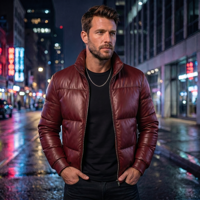 XS / Red / Leather