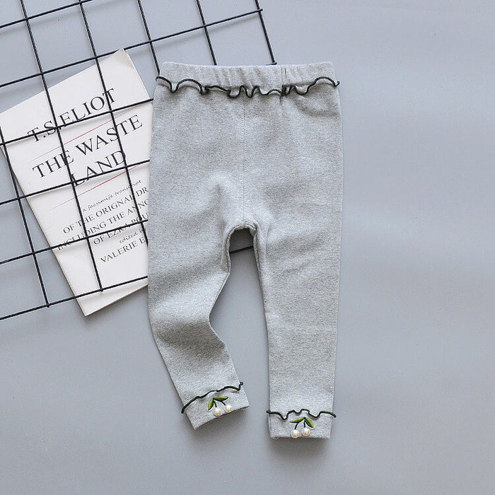 Soft Cotton Leggings For Girls | Toddler Girl Leggings Pack