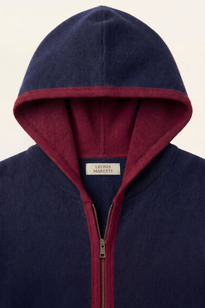 Sorano Hooded Cardigan Navy