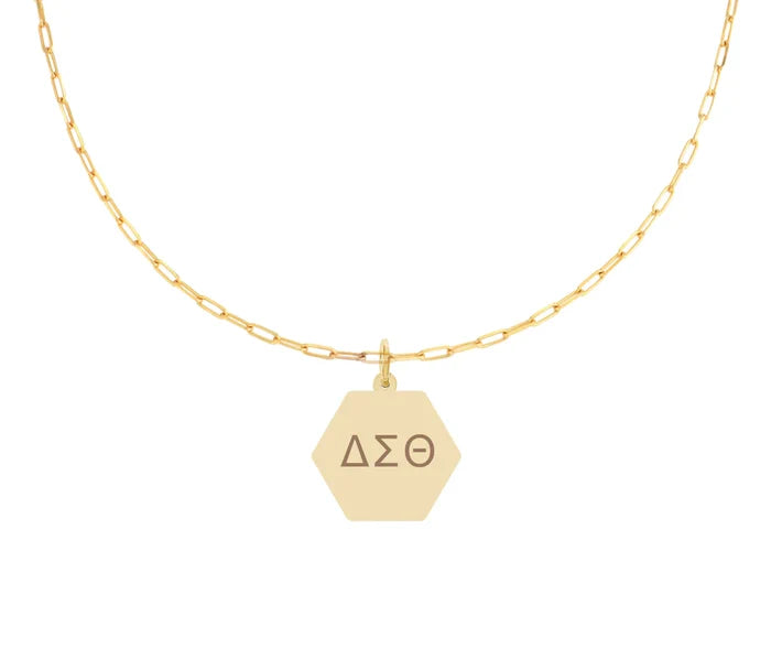 Sorority Paperclip Necklace