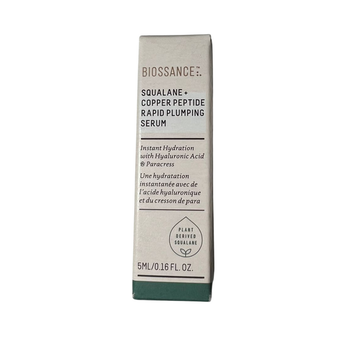 Squalane Copper Peptide Rapid Plumping Serum