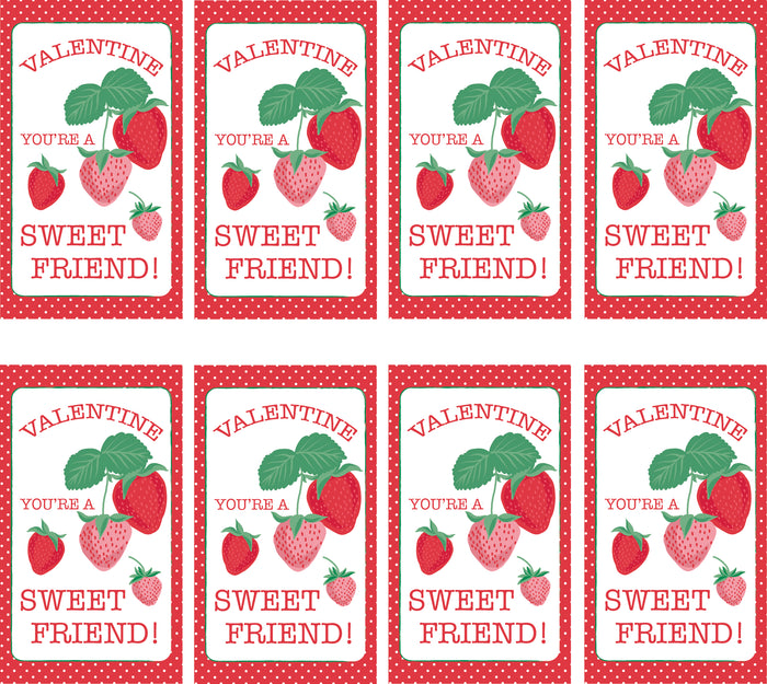 Strawberry VDay Cards