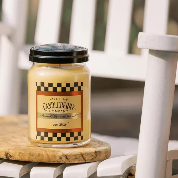 Sun Glitter Large Jar Candle
