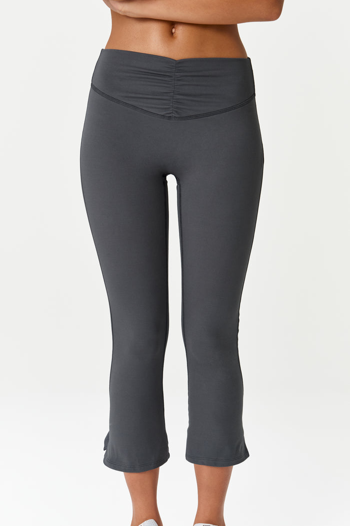 Model is 5'9" and wears a size S.