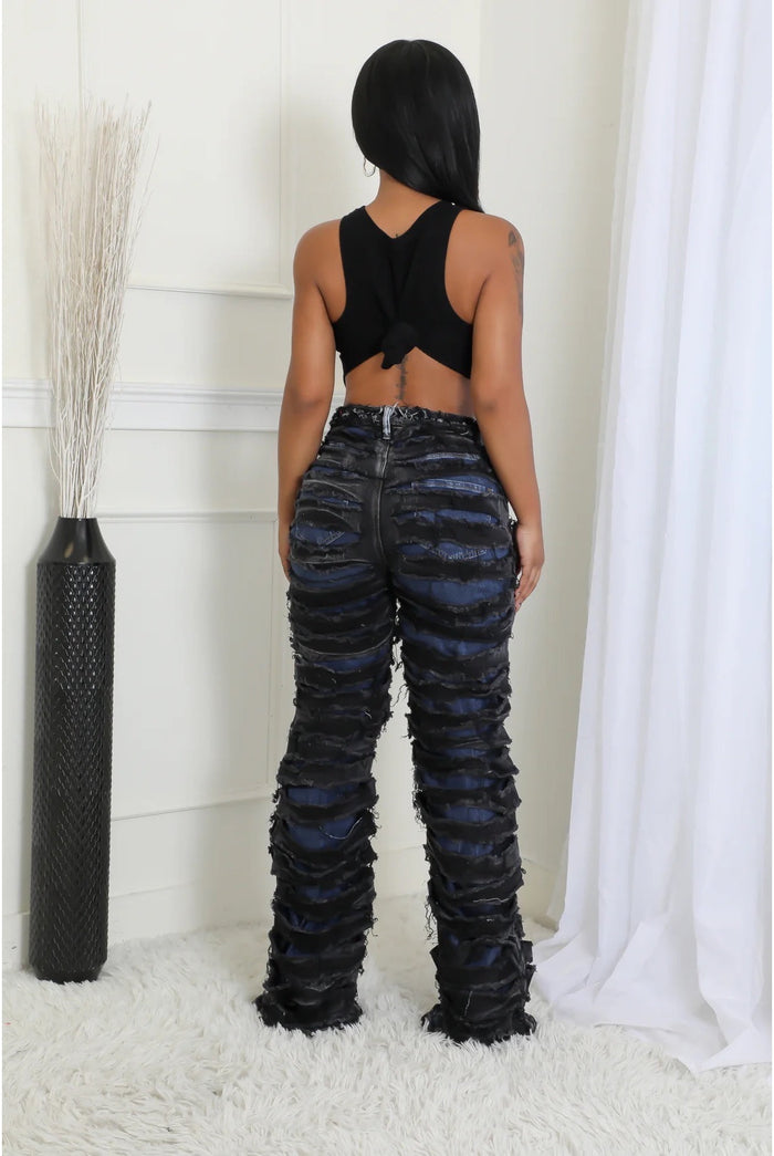 Tamika.....Total Distressed Jeans Aphrodite Jeans