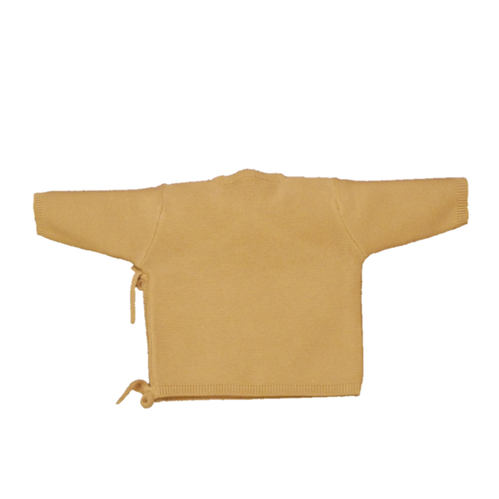 Tan Wrap Jacket for Baby  | 100% Organic Cotton - Mojopanda Organic  Store