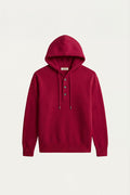 Taviano Hooded Knit Red