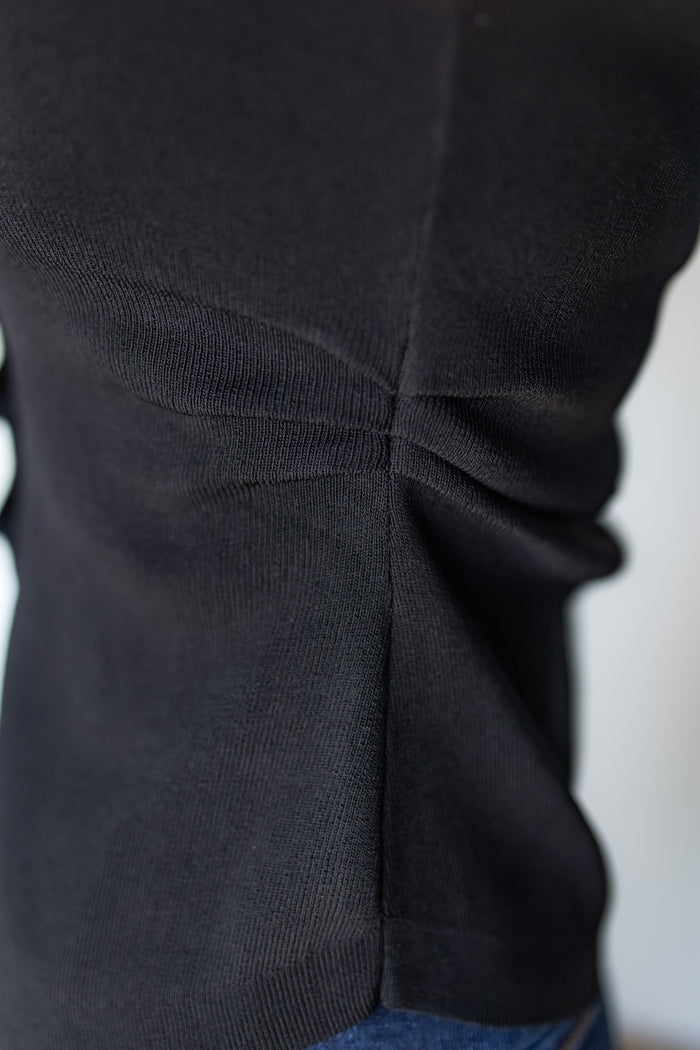 The I'll Be There Top - Black - One Eleven Olive Boutique
