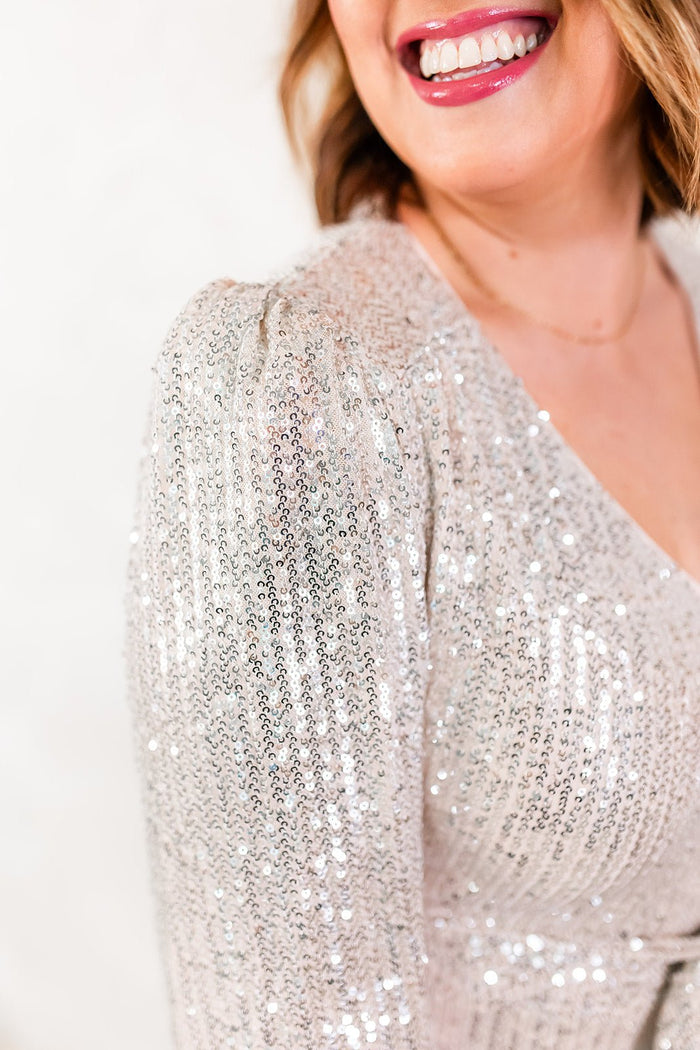 The Party Glam Sequin Jumpsuit - One Eleven Olive Boutique