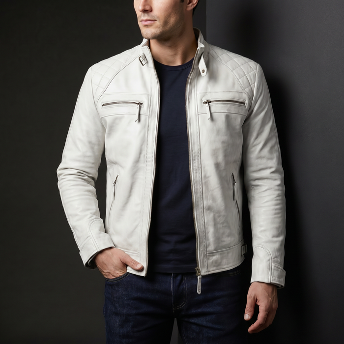 XS / White / Leather