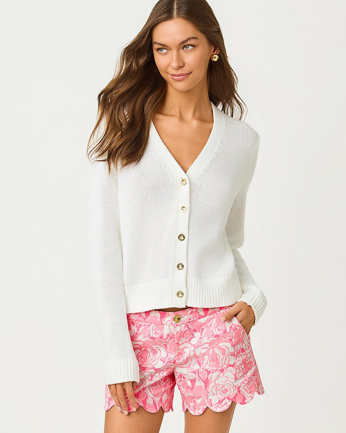 Lilly Pulitzer - Tippery Cardigan - Resort White