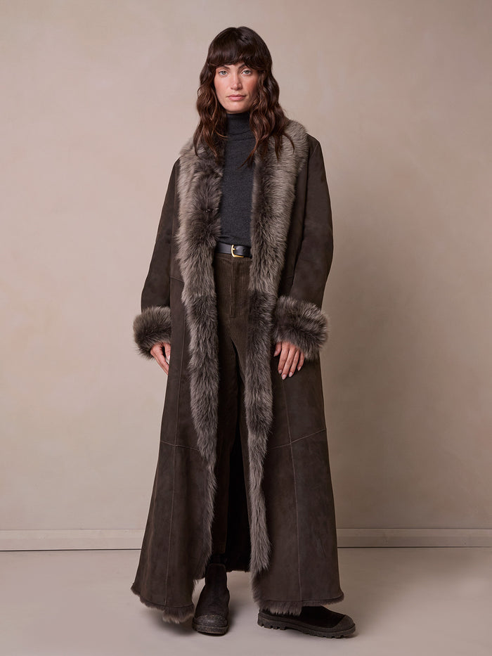 Toscana Trim Full Length Coat