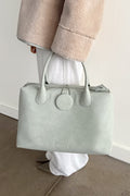 Tully Button Carryall Bag in Mint Foam